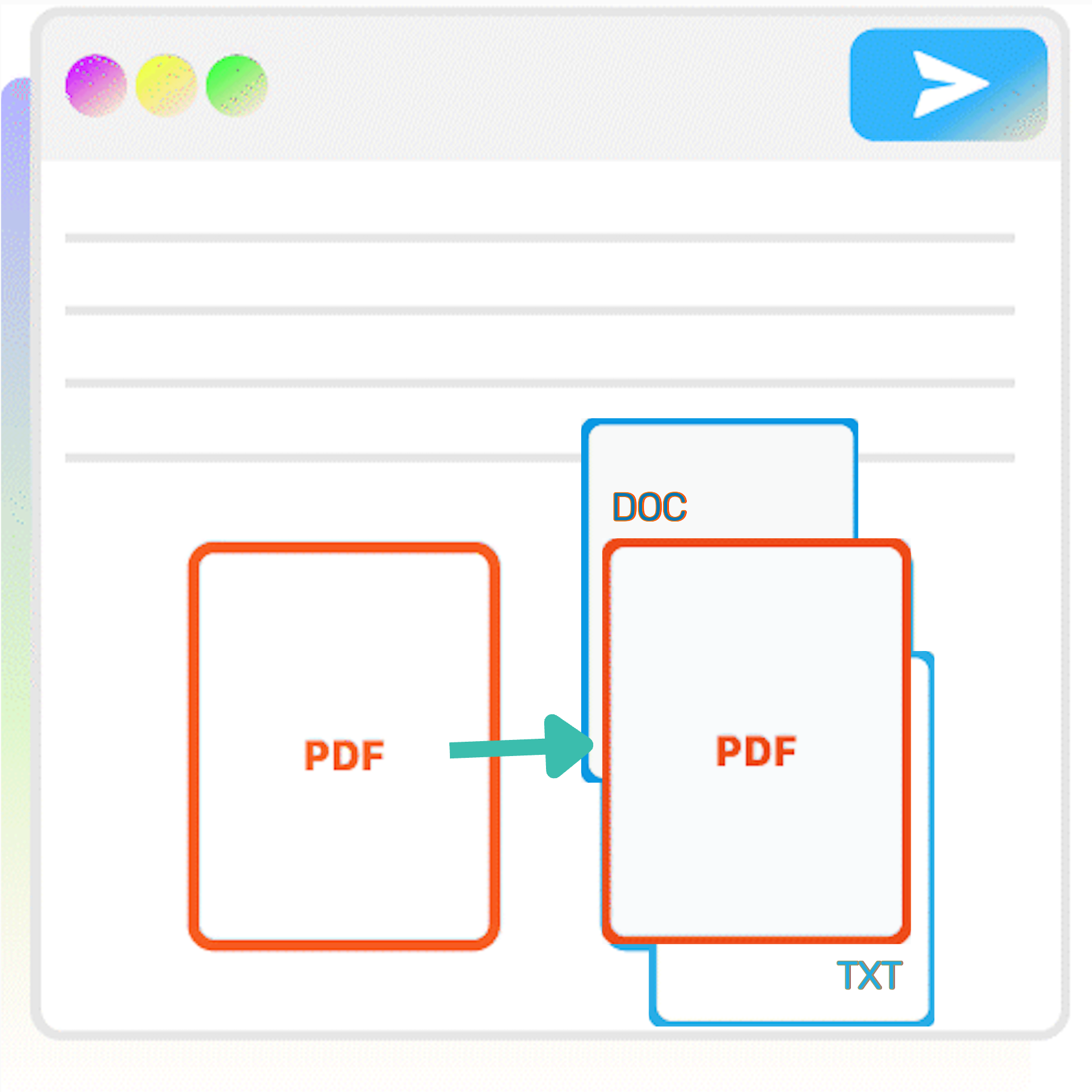 Animated GIF demonstrating how to create an enhanced resume by uploading an existing resume using KudosWall's Artificial Intelligence Resume Builder.