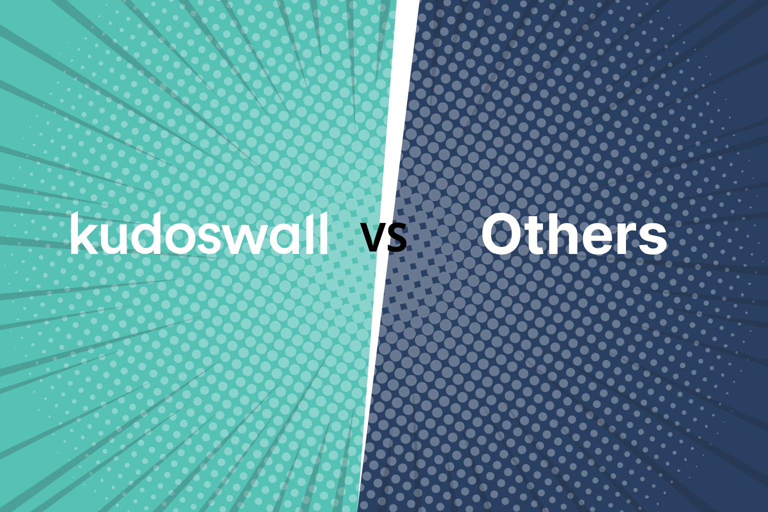 kudoswall vs kickresume comparison graphic - which AI Resume Builder is better?
