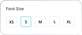 Font Size